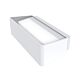 Rectangular 240V Two Way LED 13W Wall Light White - Topa0002