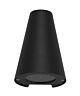 Cone Exterior Wall Light Black - Torque2