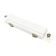 Track Single Circuit 3 Wire Straight Mini Connector White - TRK1WHCON1