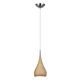 Bell Shape Small Pendant Oak Look - Zara1A