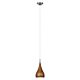 Bell Shape Small Pendant Wood Look - Zara2A