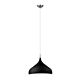 Dome Shape Large Pendant Black - Zara9A