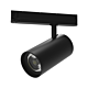 Zone 30W 36 degree 3 Circuit Dimmable Track Light Black / Tri-Colour - ZONE1BK + ZONE36LENS1