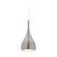 Aero 1 Light Pendant Satin Chrome - AERO1PSC