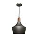 Bevo 1 Light Pendant Charcoal - BEVO1PCOP