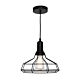 Cage 1 Light Pendant Medium Black - CAGE1PMED