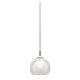 Circo 1 Light Pendant Satin Chrome - CIRC1P12VSC