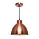 Dome 1 Light Pendant Copper - DOME1PCOP