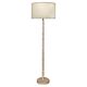 Emma 1 Light Floor Lamp Oak / White - EMMA1FL