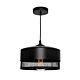 Galahad 1 Light Pendant Medium Black - GALA1PMED