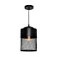 Galahad 1 Light Pendant Small Black - GALA1PSML