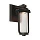 Hartwell 7W LED Wall Light Bronze / Clear Stippled - HART1EBRZ