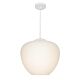 Helena 1 Light Pendant Large White - HELE1PLWHT