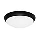 Lancer 16 Watt Dimmable LED Oyster Light Black / Cool White - LANC16WLED5000KBLK