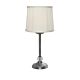 Mia 1 Light Table Lamp Antique Silver - MIA1TLAS