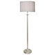 Mia 1 Light Floor Lamp Antique Silver - MIA1FLAS