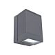 Diablo Square 7W LED Direct Light Grey Finish / Cool White - 240V - CED6240S