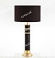 Classic Light Luxury Black Leather Table Lamp Citilux - NU145-1890