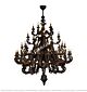 European-Style Black Hollow Chandelier Citilux - NU145-1793