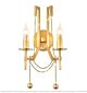 Full Copper Bead Chain Double Head Wall Light Citilux - NU145-1237