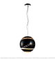 Modern Round Change Line Cut Light Chandelier Black Medium Citilux - NU145-1202