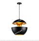 Modern Nordic Black Gold Flying Saucer Single Head Chandelier Citilux - NU145-1334