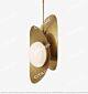 Simple Copper Pearl Shape 2 Light Pendant Light Citilux - NU145-1139