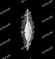 Ship-Shaped Hollow Crystal Wall Lamp Citilux - NU145-2299