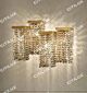 Dry Color Square Multi-Head Combination Crystal Wall Lamp Citilux - NU145-2337