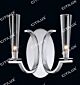 Minimalist Cool Color Double Crystal Wall Lamp Citilux - NU145-2386