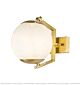 Copper White Ball Single Head Wall Lamp Citilux - NU145-2425