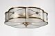 Cabramatta Traditional Brass Made Flush Mount Ceiling Light Elegant Range Citilux - NU111-1205