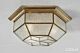 Cambridge Gardens Traditional Brass Made Flush Mount Ceiling Light Elegant Range Citilux - NU111-1203