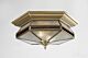 Camperdown Classic Brass Made Flush Mount Ceiling Light Elegant Range Citilux - NU111-1198