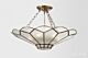 Dundas Valley Classic Brass Made Semi Flush Mount Ceiling Light Elegant Range Citilux - NU111-1143