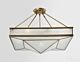 Eagle Vale Classic Brass Made Semi Flush Mount Ceiling Light Elegant Range Citilux - NU111-1142