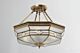 Edensor Park Classic Brass Made Semi Flush Mount Ceiling Light Elegant Range Citilux - NU111-1137