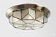 Helensburgh Classic Brass Made Flush Mount Ceiling Light Elegant Range Citilux - NU111-1224