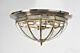 Holsworthy Traditional Brass Made Flush Mount Ceiling Light Elegant Range Citilux - NU111-1222