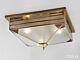 Hunters Hill Traditional Brass Made Flush Mount Ceiling Light Elegant Range Citilux - NU111-1218