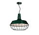 Industrial Funnel Pendant Lamp with Cage - Green - Pendant Light - Citilux - NU104-1112