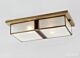 Jordan Springs Traditional Brass Made Flush Mount Ceiling Light Elegant Range Citilux - NU111-1212