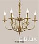 Kensington Classic European Style Brass Pendant Light Elegant Range Citilux - NU111-1480