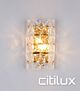 Lydia 2 Light Wall Light Gold Citilux - NU136-1058