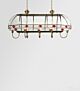 Mount Lewis Classic Brass Made Dining Room Pendant Light Elegant Range Citilux - NU111-1152