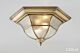 North Narrabeen Traditional Brass Made Flush Mount Ceiling Light Elegant Range Citilux - NU111-1189