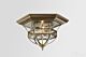 North Wahroonga Traditional Brass Made Flush Mount Ceiling Light Elegant Range Citilux - NU111-1185