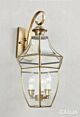 North Willoughby Traditional Outdoor Brass Wall Light Elegant Range Citilux - NU111-1328