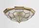 Northwood Traditional Brass Made Flush Mount Ceiling Light Elegant Range Citilux - NU111-1180