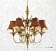 Pendle Hill Classic European Style Brass Pendant Light Elegant Range Citilux - NU111-1496